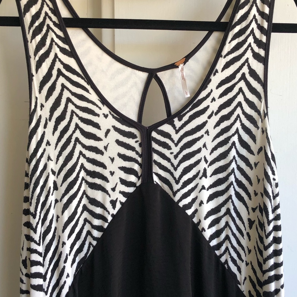 Free People black and white dress